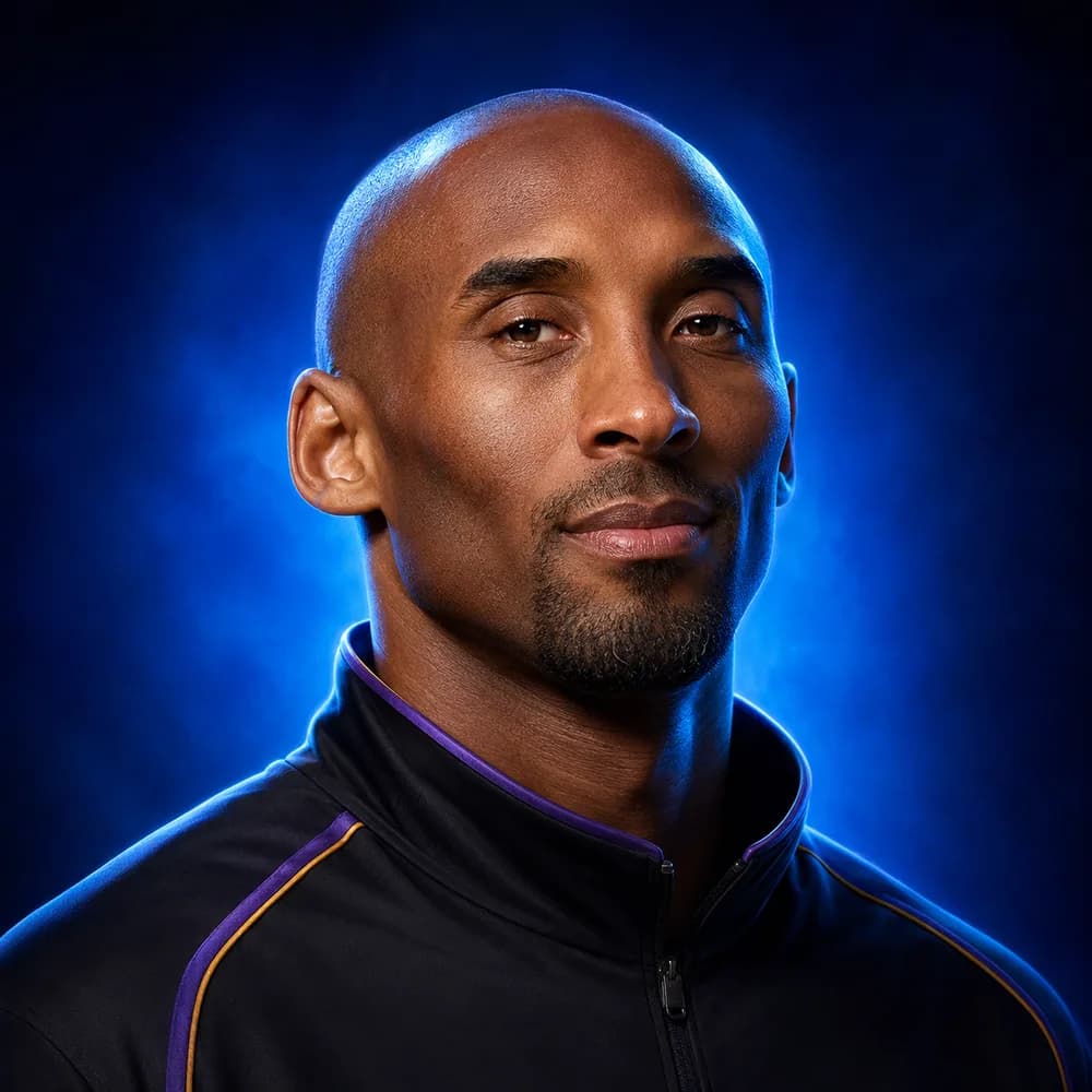 Portrait of Kobe Bryant